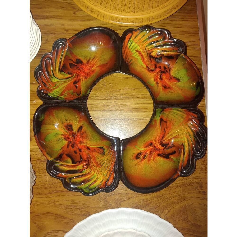 California Original Pottery Chip Serving Tray.